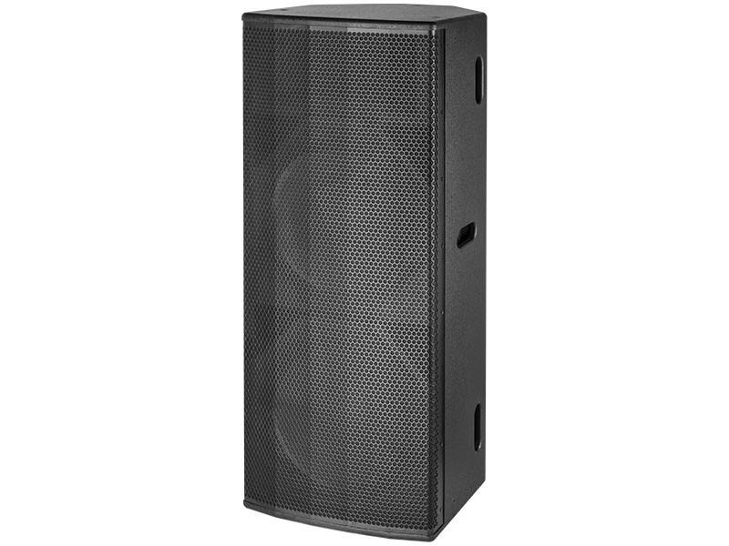 雙15寸場(chǎng)館演藝擴(kuò)聲音箱（帶輪）